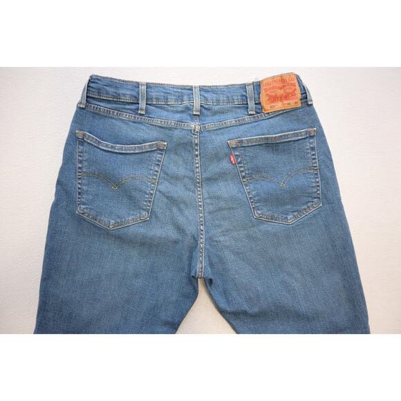 Levi's 550 Relaxed Fit Straight Blue Denim Jeans Mens Size 38 x 30 - Picture 7 of 8